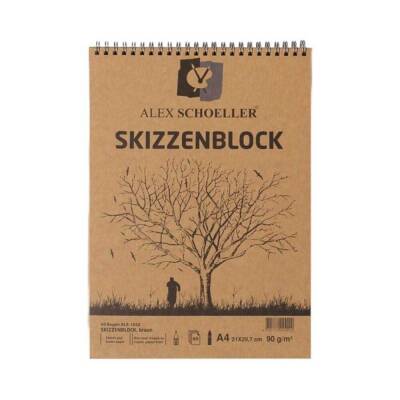 Alex Schoeller Kraft Resim Defteri 35X50 cm 15 Yaprak