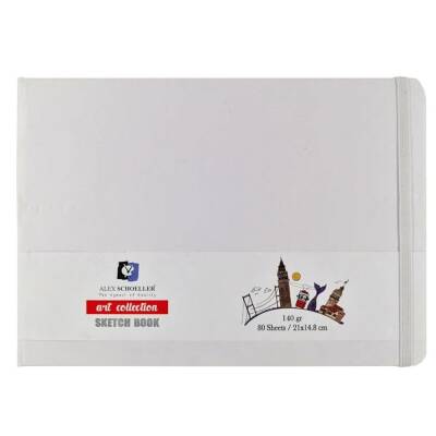 Alex Schoeller Sketch Book Art Collection Beyaz 21x14,8 140 gr 80 Sayfa