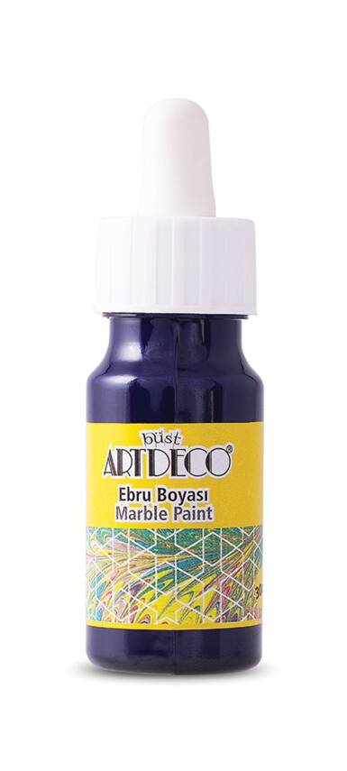 Artdeco 16B-08 Ebru Boyası 30 ml Mor - 1