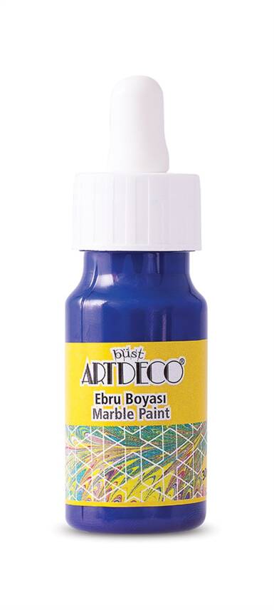 Artdeco 16B-10 Ebru Boyası 30 ml Mavi - 1