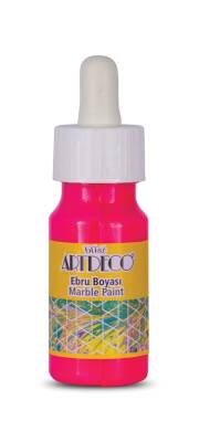 Artdeco Ebru Boyası 30 ml 93 Neon Pembe - 2