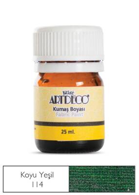 Artdeco Kumaş Boyası 25 ml 114 G. Green / Koyu Yeşil