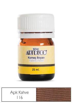 Artdeco Kumaş Boyası 25 ml 116 Light Bro/ Açık Kahve