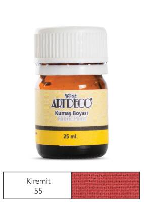 Artdeco Kumaş Boyası 25 ml 55 Silk Alizarin / Kiremit