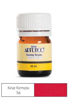 Artdeco Kumaş Boyası 25 ml 56 Cherry Red / Kiraz Kırmızısı
