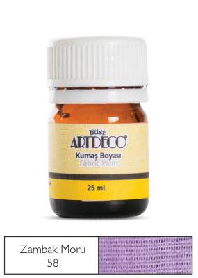 Artdeco Kumaş Boyası 25 ml 58 Lily Violet / Zambak Moru