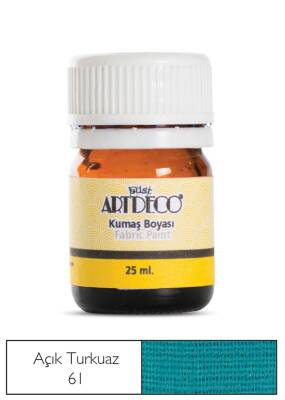 Artdeco Kumaş Boyası 25 ml 61 Ecaille Turquoise / Açık Turkuaz