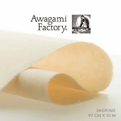 Awagami Japon Kağıdı Kitakata Roll 36 Gr/M2 97 cm x 10 m