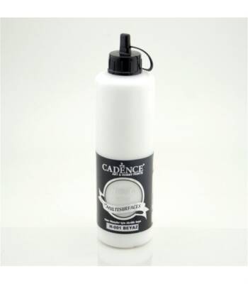 Cadence Hybrid Multisurface Acrylic Paint 500 ml H001 White - 1