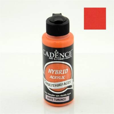 Cadence Hybrid Multisurface Akrilik Boya 120 ml H012 Turuncu - 1