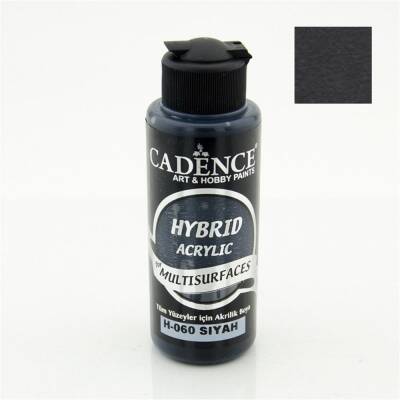 Cadence Hybrid Multisurface Akrilik Boya 120 ml H060 Siyah - 2