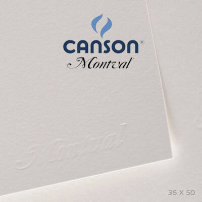 Canson Suluboya Kağıdı 35x50 Montval 300 Gr