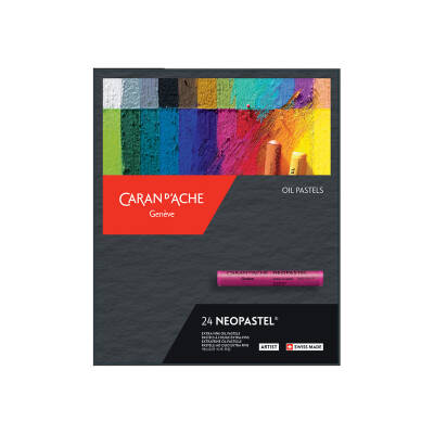 Caran d'Ache Neo Pastel Seti 24 Renk (1)