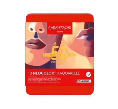 Caran d'Ache Neo Pastel Seti Portrait 10 Renk