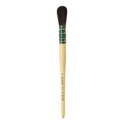 Da Vinci Blue Squirrel Hair Oval Gold Leaf Brush Series 410 No:10