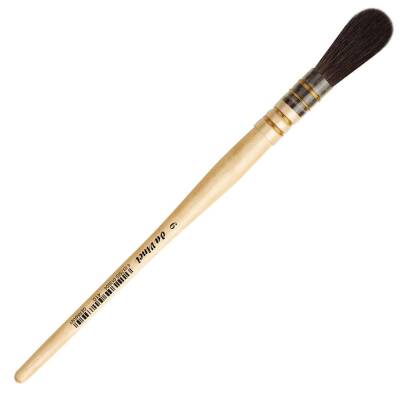 Da Vinci Blue Squirrel Hair Oval Gold Leaf Brush Series 410 No:6 (1)
