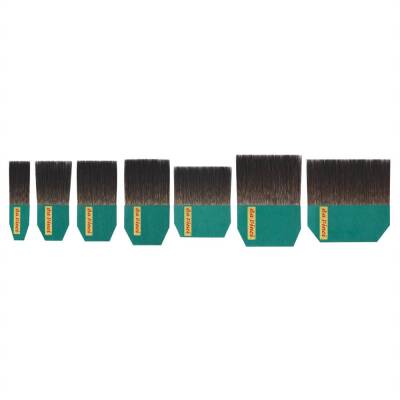 Da Vinci Blue Squirrel Hair Straight Gold Foil Beard Brush Series 500 No:50