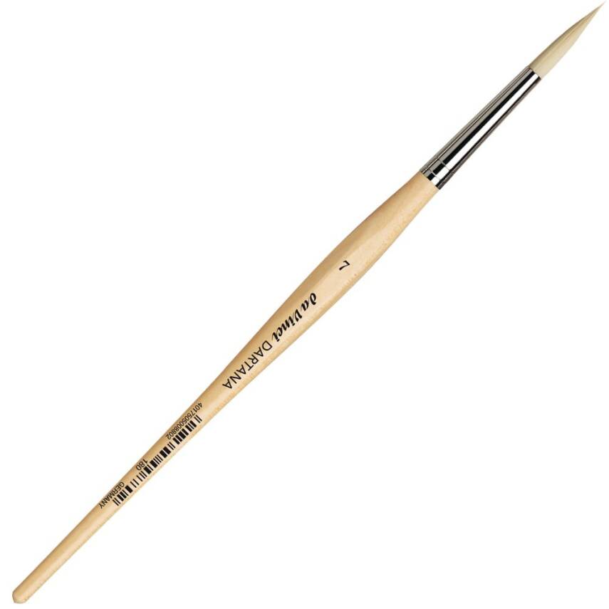 Da Vinci Dartana Suluboya Fırçası Extra Pointed Seri 180 No:7 - 1
