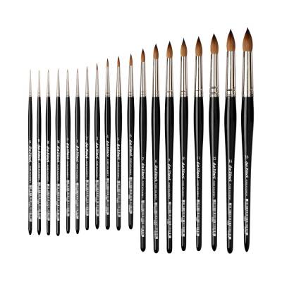 Da Vinci 1505 Seri Kolinsky Kızıl Samur Kılı Yuvarlak Ekstra Kısa Rötuş Fırçası  (1)