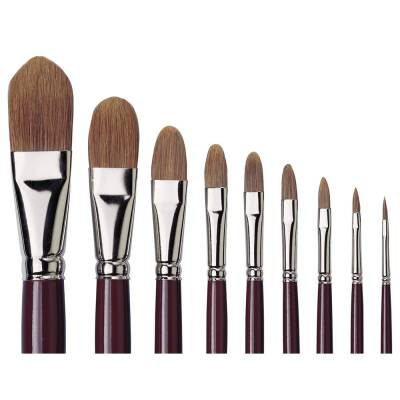 Da Vinci 1865 Seri Manda Kılı Kedi Dili Yağlı Boya Fırçası   