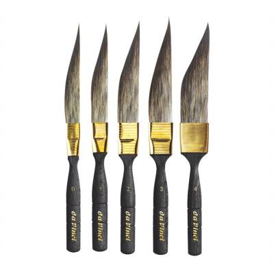 Da Vinci Sentetik Ekstra Uzun Kılıç Çizgi Tabela Yazı Fırçası Seri 703 No:4 (1)