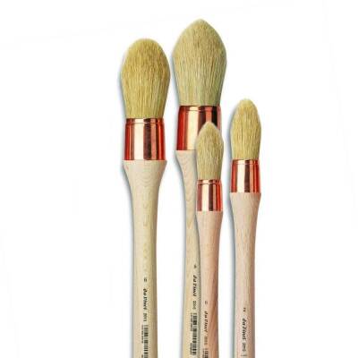 Da Vinci Seri 2015 Domuz Kılı Yuvarlak Geniş Yüzey Akrilik Boya Fırçası