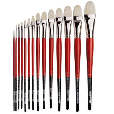 Da Vinci Seri 7423 Maestro 2 Domuz Kılı Kedi Dili Akrilik Boya Ve Yağlı Boya Fırçası