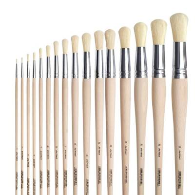 Da Vinci Seri 7779 Domuz Kılı Yuvarlak Silindir Uçlu Akrilik Boya Ve Yağlı Boya Fırçası 