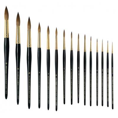 Da Vinci Series 11 Red Sable Round Illumination and Watercolor Brush