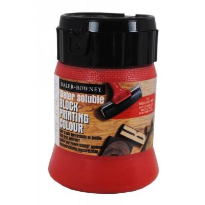 Daler Rowney Water Soluble Block Printing Colour Brillant Red 250 ml