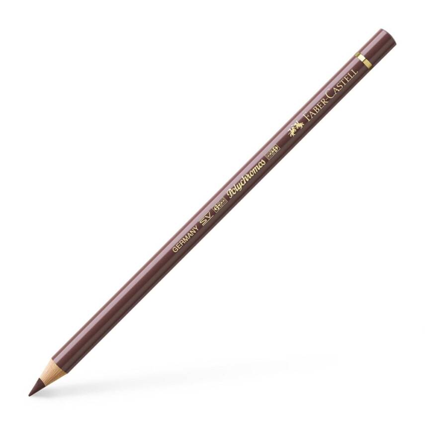 Faber Castell Polychromos Artist Kuru Boya Kalemi 176 Van Dyck Brown - 1