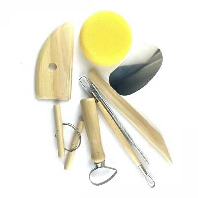 Heykel Seramik Başlangıç Seti 8 Parça