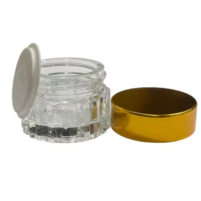 Hokka Altın Kapaklı Kristal Camlı 15 ml (1)