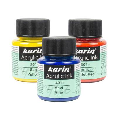 Karin Akrilik Mürekkep 45 ml
