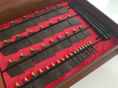 Karin Celi Kalem Set Abanoz Ağacı Büyük Boy (2 mm-40 mm)