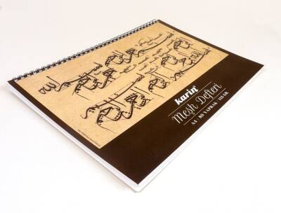 Karin Çizgisiz Meşk Defteri A4 115 Gr 80 Yaprak (1)