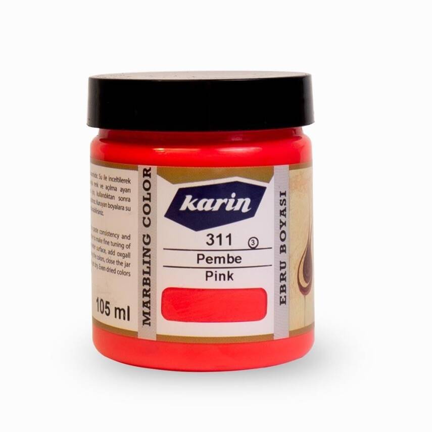 Karin Ebru Boyası 311 Pembe 105 ml - 1