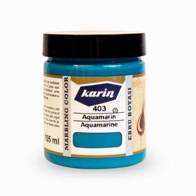 Karin Ebru Boyası 403 Aquamarin 105 ml - 2