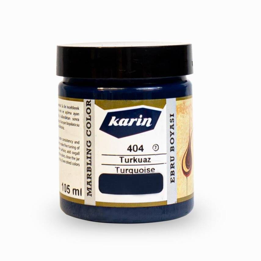 Karin Ebru Boyası 404 Turkuaz 105 ml - 2