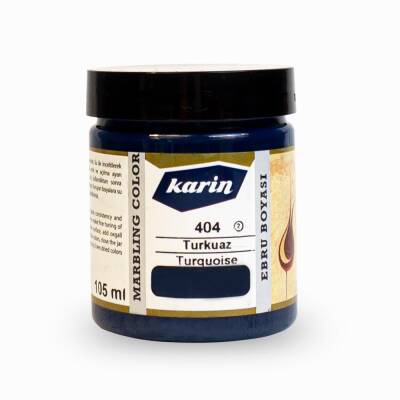 Karin Ebru Boyası 404 Turkuaz 105 ml - 1