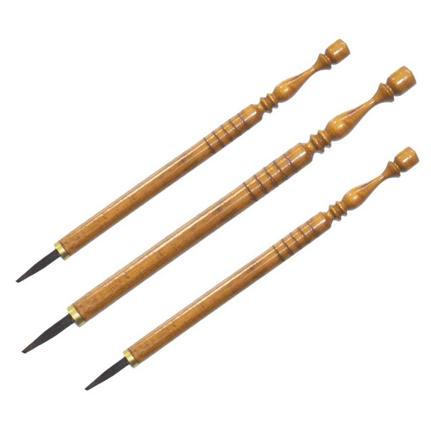 Karin El İşlemeli Sap Java Kalemi - 1