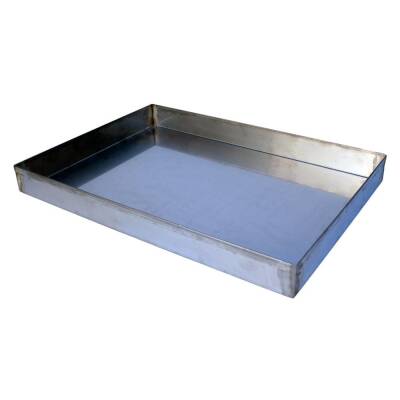 Karin Stainless Steel Marbling Tray 35X50 Cm