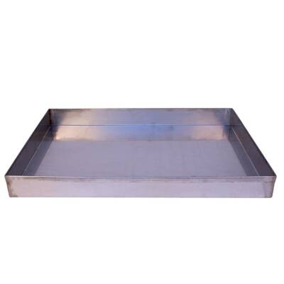 Karin Stainless Steel Marbling Tray 35X50 Cm (1)