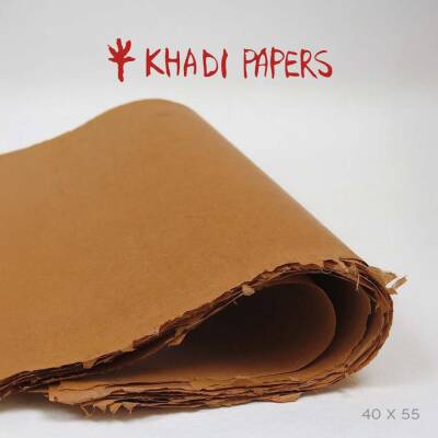 Khadi Hemp Paper Turkish Madder Smooth 100 gsm 40x55 cm