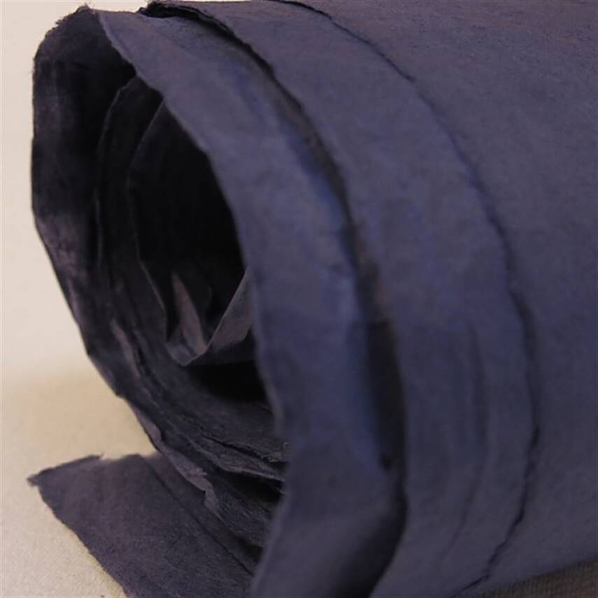 Khadi Nepal Lokta Kağıdı Mürdüm 30 gsm 50x75 cm - 1