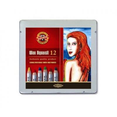 Koh-i Noor Wax Aquarell Kalem Seti 12'li 8282
