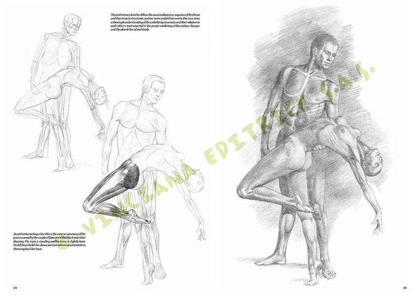 Leonardo Collection Desen Kitabı Nudes No: 10 Çıplak Çizim N: 10 - 3