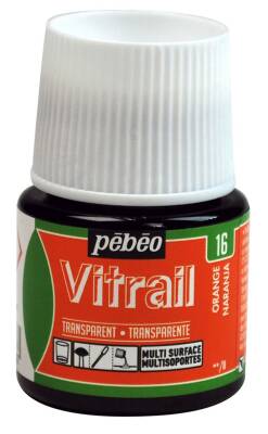 Pebeo Vitrail Cam Boyası 45 ml 16 Orange