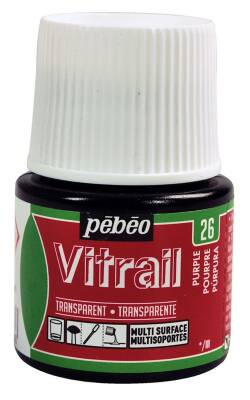 Pebeo Vitrail Cam Boyası 45 ml 26 Purple