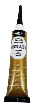 Pebeo Vitrea Cam Kontürü 20 ml Gold (Altın)